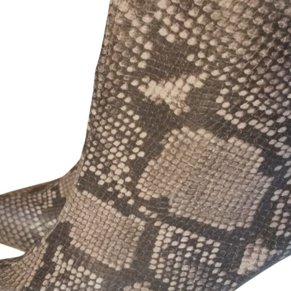 Like New- Carlos by Carlos Santana Gray Snake Print Tibbe Bootie Size 6.5 - Picture 6 of 8